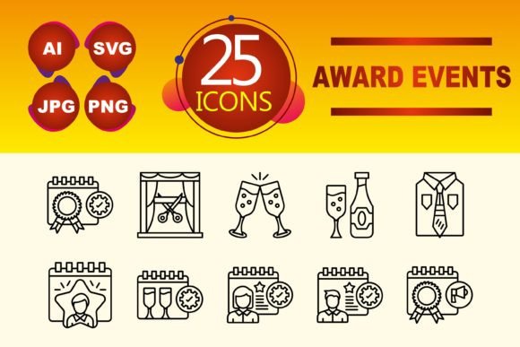 Award Events Graphics & Icons
