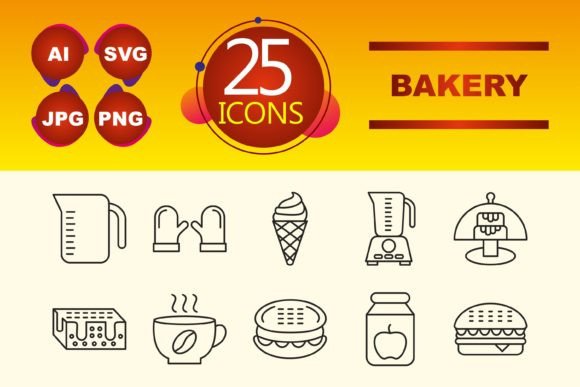 Bakery Graphics and Icons for Real Projects