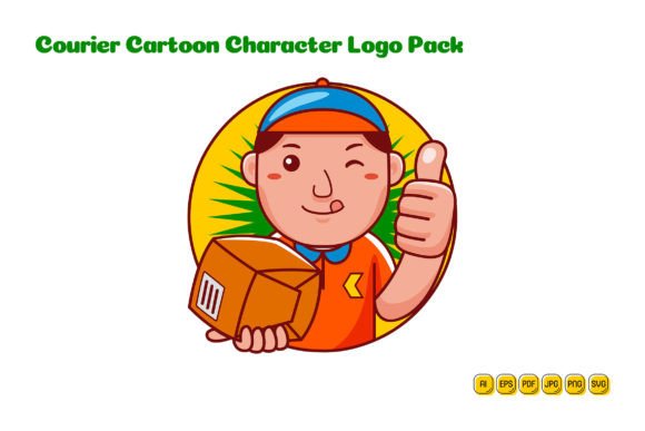 Chef Cartoon Character Logo 04: Graphics and Logos for Creative Projects