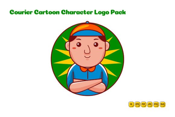 Chef Cartoon Character Logo 05
