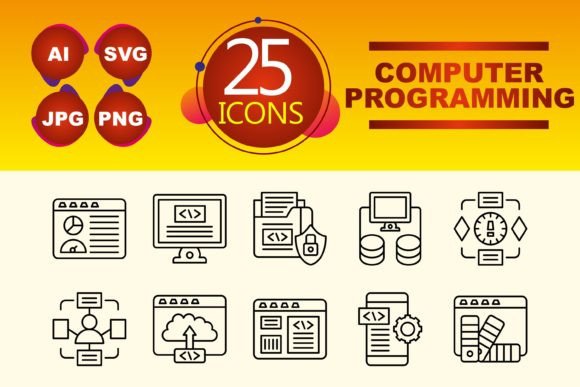 Computer Programming Graphics & Icons