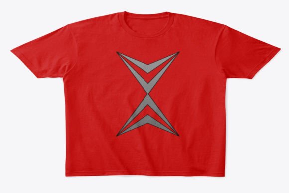 Creative X Letter: Graphics for T-Shirt Designs