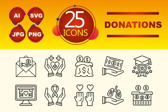 Donations Graphics & Icons