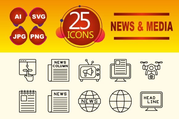 News and Media Graphics for Local Brands
