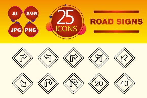 Road Signs Graphics & Icons
