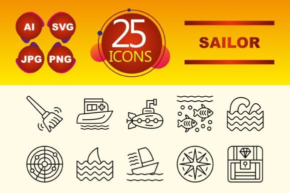 Sailor: Graphics and Icons for Creative Design