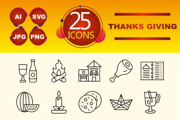 Thanksgiving Graphics and Icons