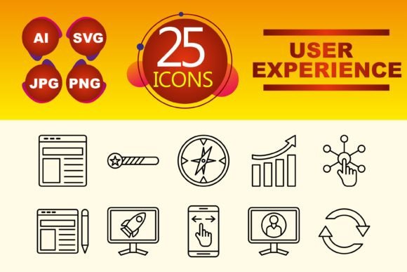 User Experience Graphics and Icons
