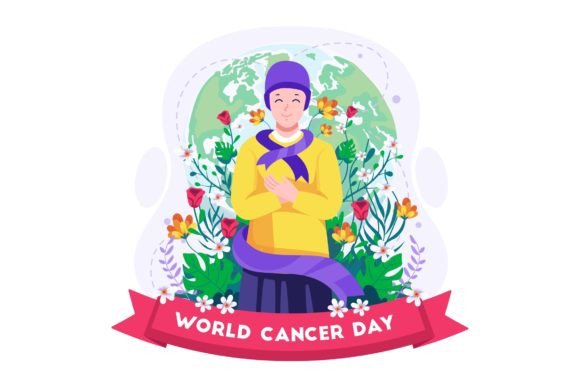 World Cancer Day Illustration Graphics